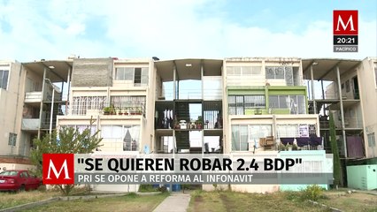 Diputado del PRI dice que Morena se quiere robar más de 2 billones de pesos a los trabajadores