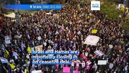 Protesters demand Israeli government reach hostage release deal with Hamas