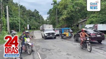 Biyahe papasok at paalis ng Bicol, mas mabilis sa Maharlika Highway kumpara sa Andaya Highway | 24 Oras Weekend