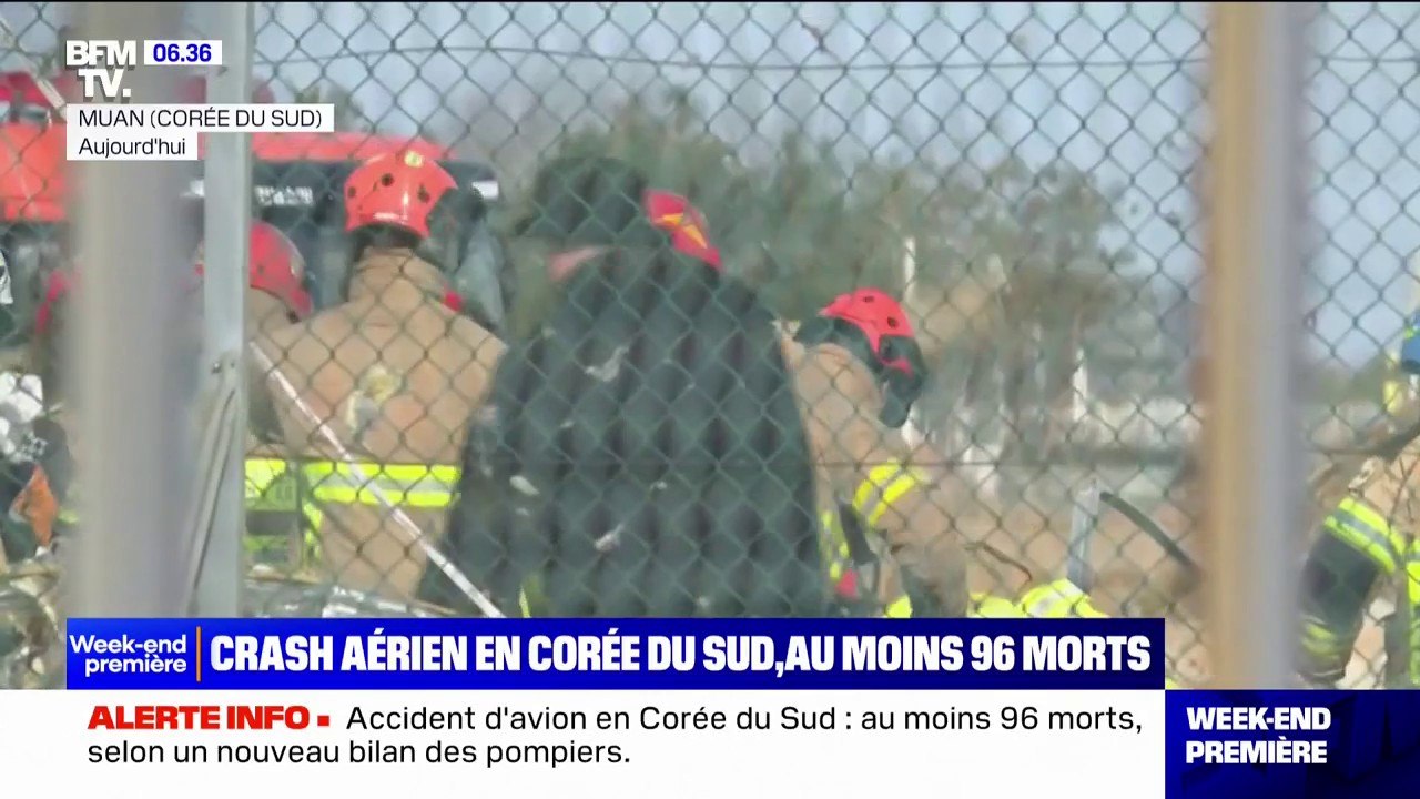 Corée du Sud: un avion transportant 181 personnes s'écrase et prend feu à l'atterrissage, faisant au moins 96 morts