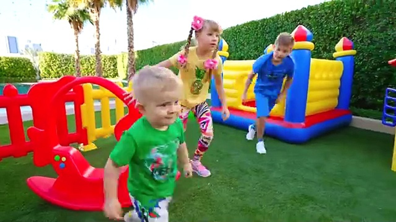 Diana Roma and Oliver Built a Circle, Triangle, Square Secret Room