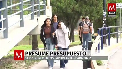 Educación será prioridad en el presupuesto 2025 con becas y rehabilitación escolar
