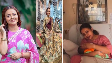 Devoleena Bhattacharjee बेटे के साथ गुज़ार रही वक्त, सीने से लगाकर छुपाया बच्चे का चेहरा ! FilmiBeat