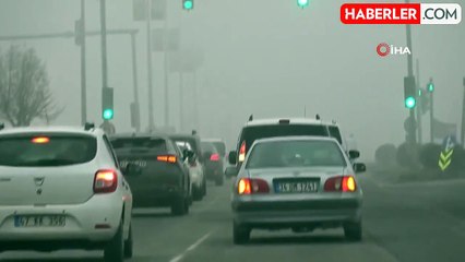 Diyarbakır'da Sis Hava ve Kara Ulaşımını Olumsuz Etkiledi