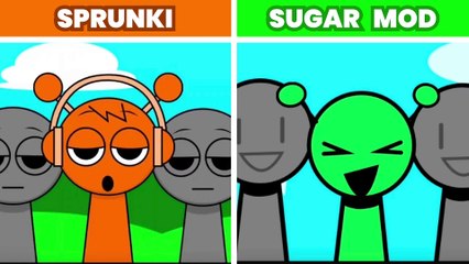 Incredibox Sprunki VS Sprunki Sugar Mod | Normal & Horror Edition