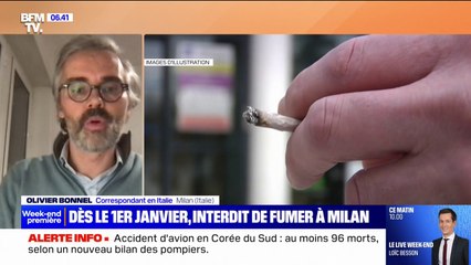 Italie: dès le 1er janvier, il sera interdit de fumer en plein air à Milan