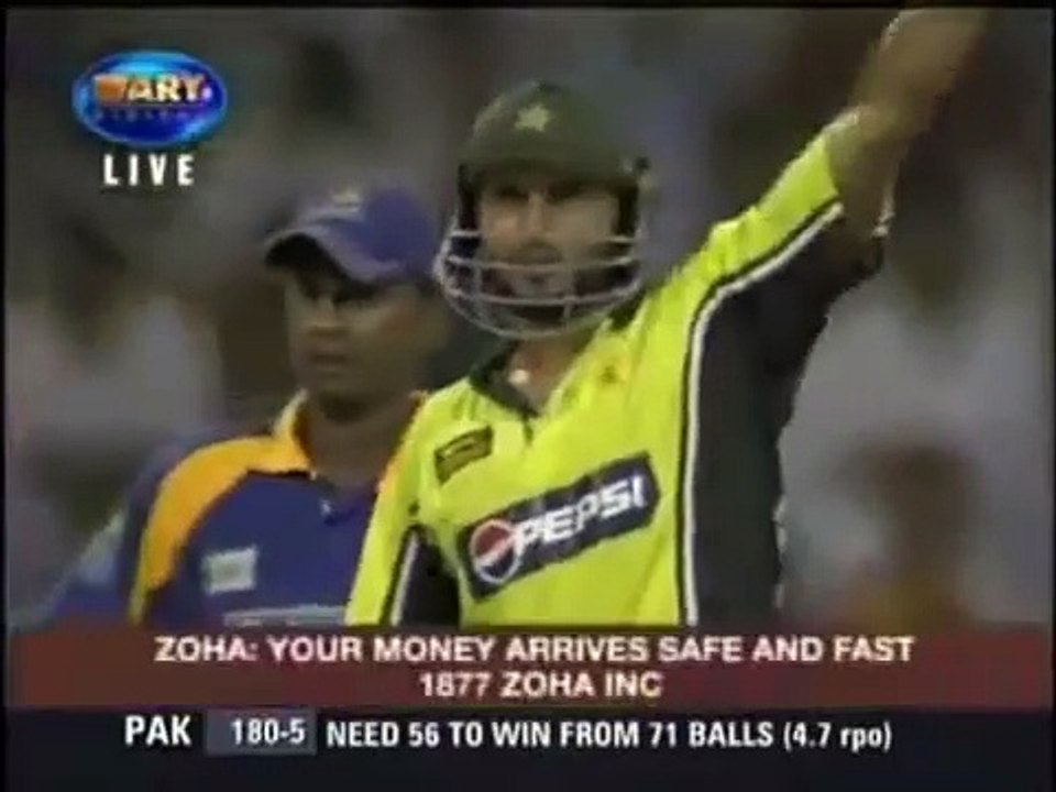 Shahid Afridi At His Best 32 In An Over