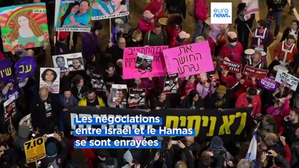À Tel-Aviv, les manifestants toujours mobilisés pour la libération des otages