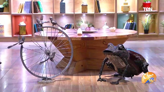 تحف فنية من الخردة تزين شوراع مصر.. وأسرار صناعة آلة العود وفقرة غنائية مبهجة | صباح الورد