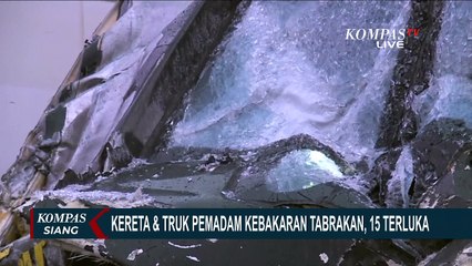 Kereta dan Truk Pemadam Kebakaran di Florida Tabrakan, 15 Orang Luka-Luka