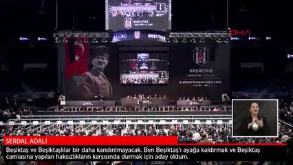 Serdal Adalı: Beşiktaşlılar bir daha kandırılmayacak