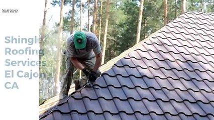 Shingle Roofing Services El Cajon CA