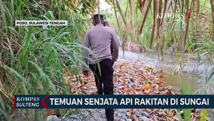 Temuan Senjata Api Rakitan di Sungai