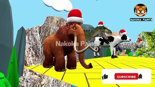 Tiger Cow Gorilla Trex Dinosaur Mammoth Elephant Don't choose wrong drink