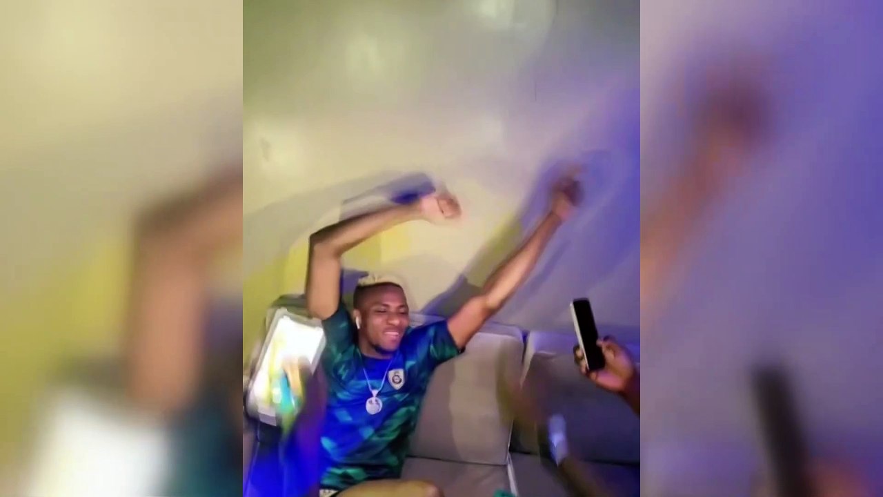 Osimhen'in Galatasaray aşkı! Doğum gününde bile üzerinden çıkarmadı