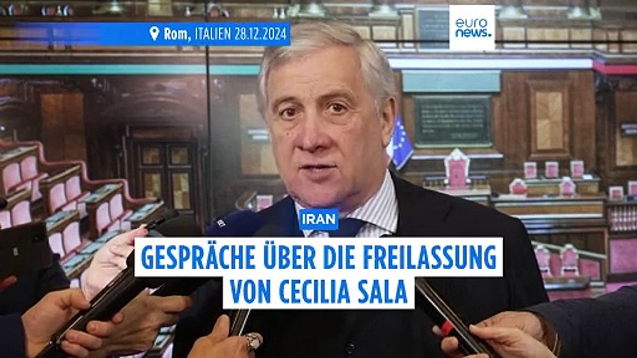 Italien führt Gespräche mit dem Iran, um die Freilassung der Journalistin Cecilia Sala zu erreichen