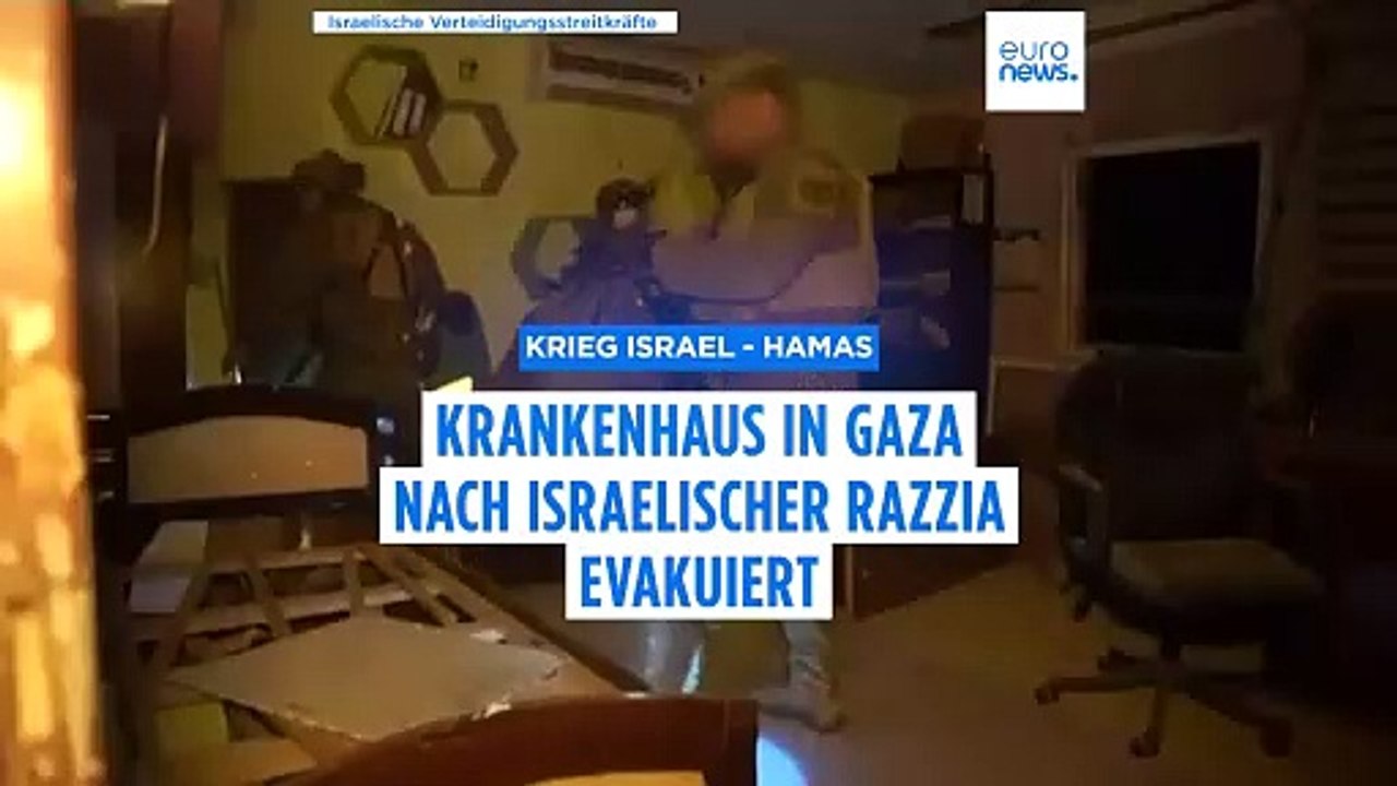 Israels Armee nimmt Mitarbeiter eines Krankenhauses im nördlichen Gazastreifen fest