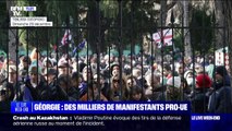 Géorgie: des milliers de manifestants pro-UE se sont réunis avant l’investiture du nouveau chef d'État Mikheïl Kavelashvili