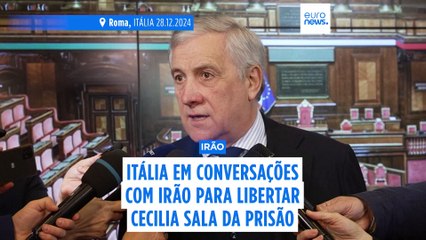 Itália em conversações com Irão para garantir libertação da jornalista Cecilia Sala
