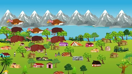 एकता  में शक्ति भाग 8 इन्टरनेशनल खिलाडी /Unity is strength part 8- International Khiladi/Animal cartoon story