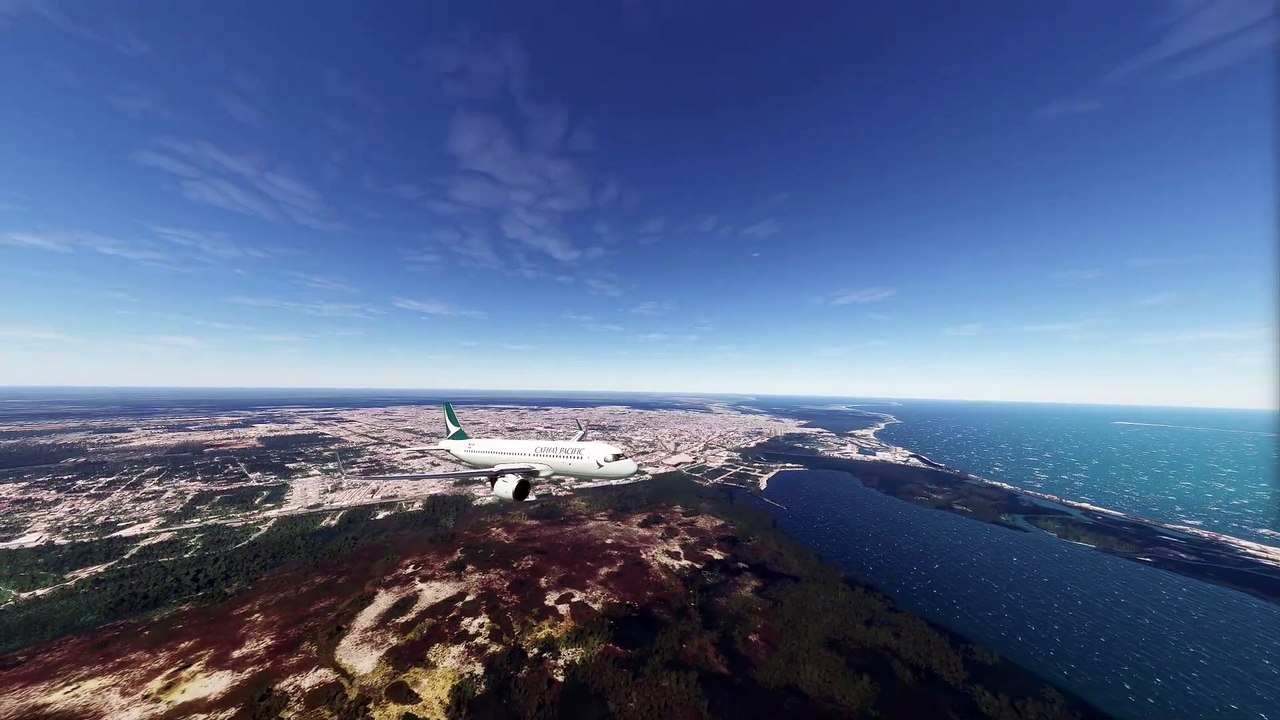 Smooth Departure: Cathay Pacific A320 at Cancun International Airport (CUN), Cancun, Mexico #flights #fly #flightlovers #Canada #USA #Japan  #aviation #flying #FlyingLovers #aviationlovers