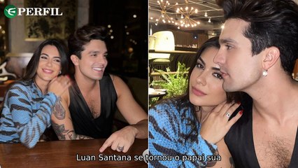 "Filha de Luan Santana nasce, Zezé Di Camargo escolhe madrinha e ex-BBB critica Globo"