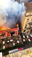 Bombeiros combatem incêndio num restaurante da Baixa de Coimbra