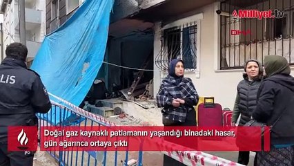 13 kişinin yaralandığı doğal gaz patlamasında korkunç detay
