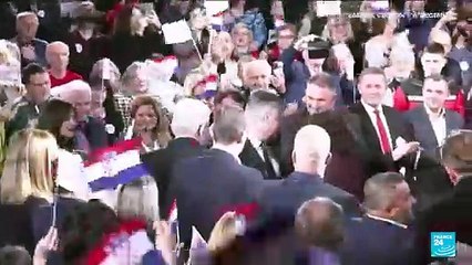 Croatia's President Milanovic faces off against ruling party candidate