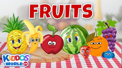 Fruits Finger Family - Learn Fruits - Fruits Song - Nursery Rhymes - Kids Tv