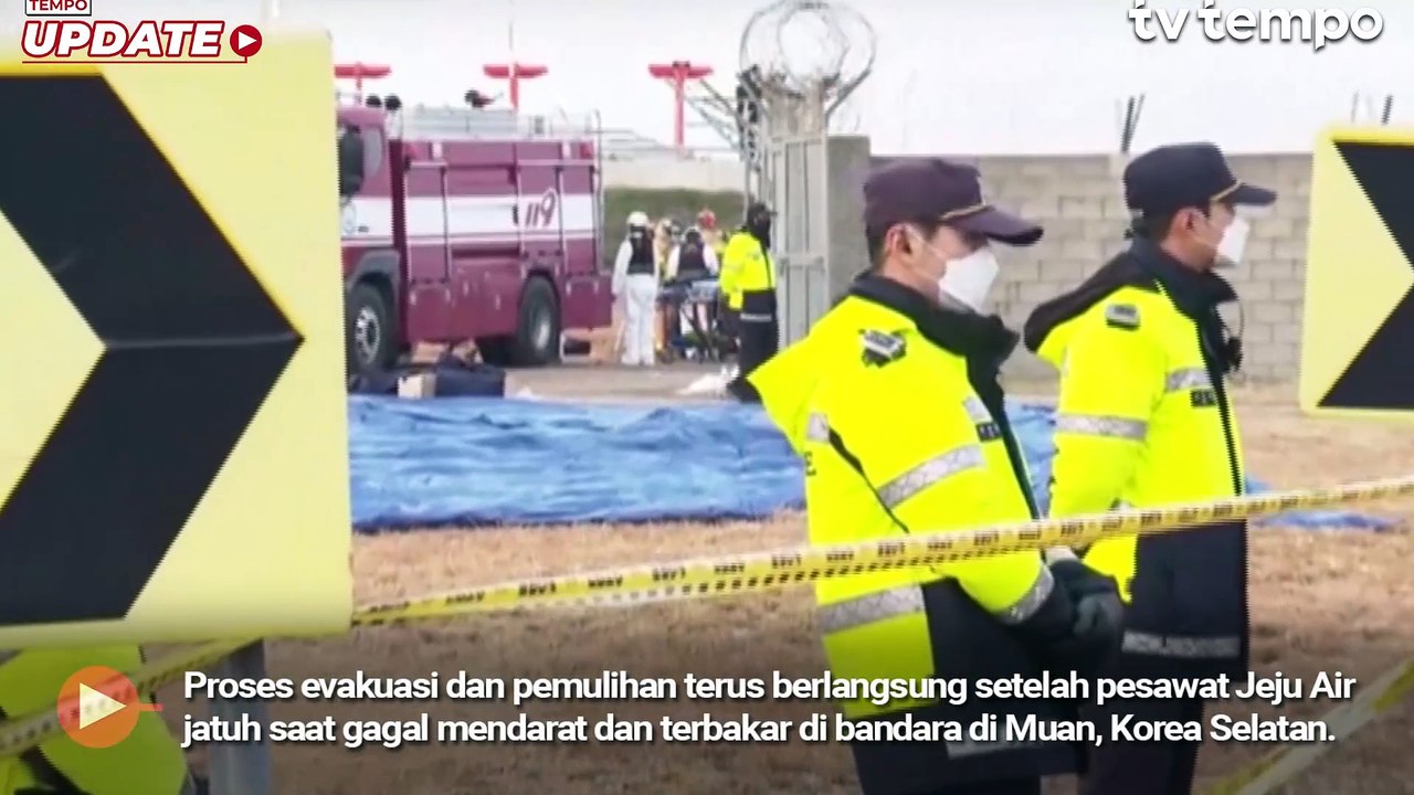 167 Orang Tewas Setelah Pesawat Jeju Air Jatuh Saat Gagal Mendarat