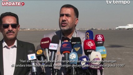 Bandara Sanaa Kembali Beroperasi Setelah Serangan Israel
