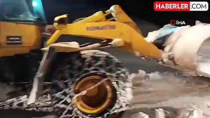 Siirt'te Kar nedeniyle Kapalı 28 Köy Yolu Ulaşıma Açıldı