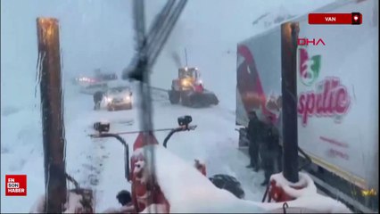 Van'da kar nedeniyle 163 yerleşim yerinin yolu kapandı