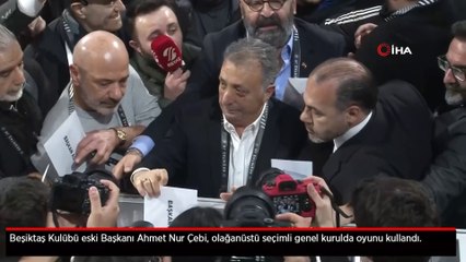Ahmet Nur Çebi, oyunu kullandı