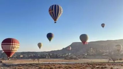 Sıcak hava balonları yeniden Kapadokya semalarında!