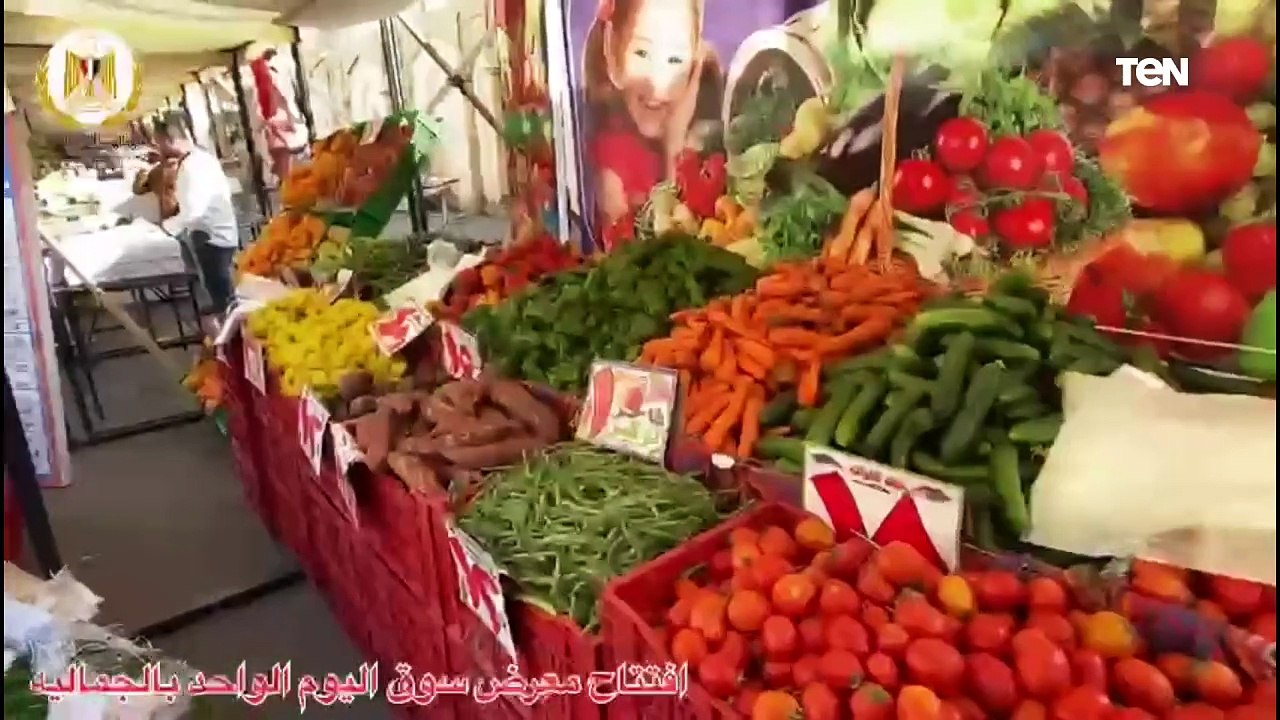 لتوفير جميع المنتجات بأسعار مخفضة.. افتتاح معرض سوق اليوم الواحد بالجمالية