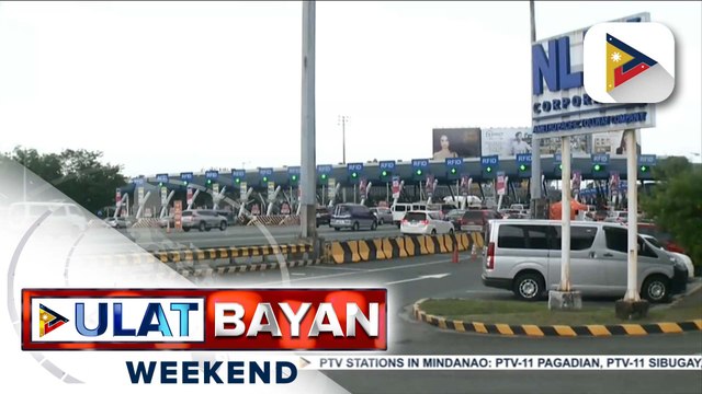 Trapiko sa NLEX, light to moderate na lang ilang araw bago ang pagsalubong sa Bagong Taon
