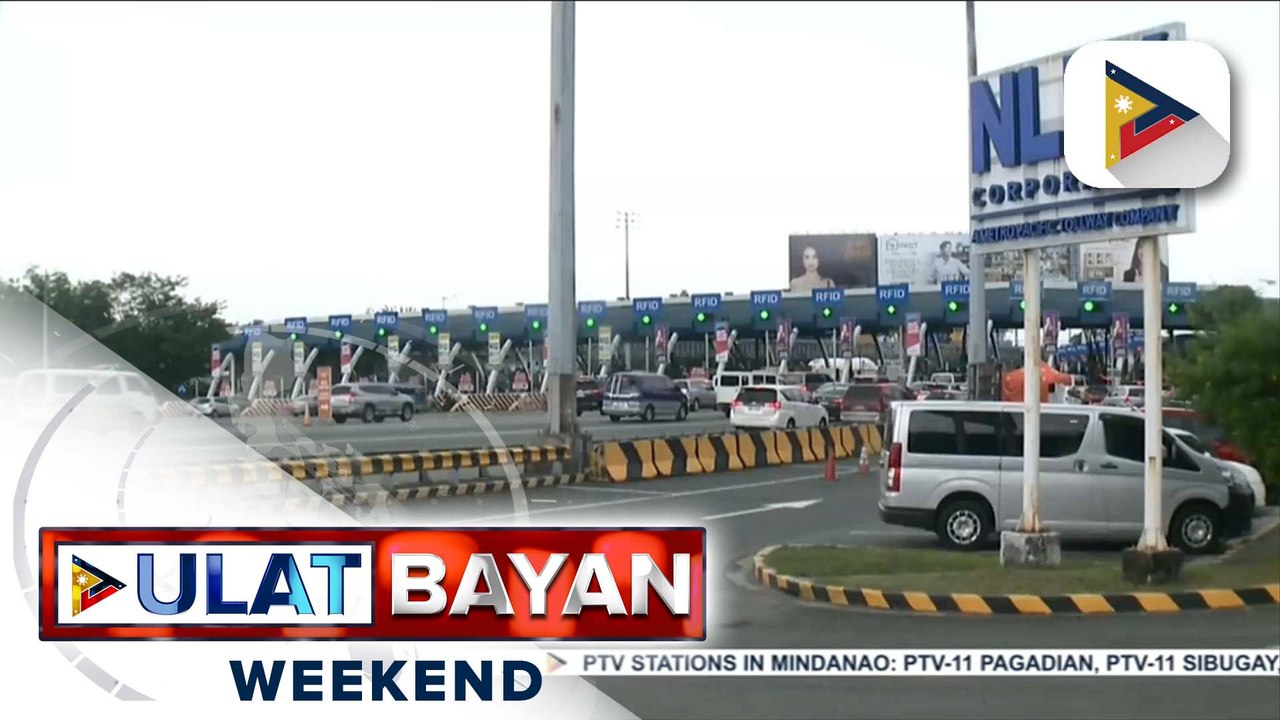 Trapiko sa NLEX, light to moderate na lang ilang araw bago ang pagsalubong sa Bagong Taon