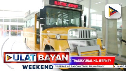 Bagong e-jeep na kung tawagin ay "Environment Friendly 2.0," lalabas na sa susunod na taon