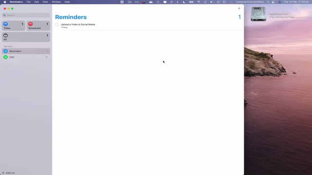 How to COPY & PASTE a Reminder On the Reminders Application Using a Mac - Basic Tutorial | New