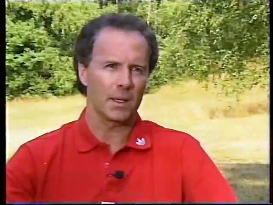 England v Germany 11 SEP 1991 w/ Franz Beckenbauer recollection