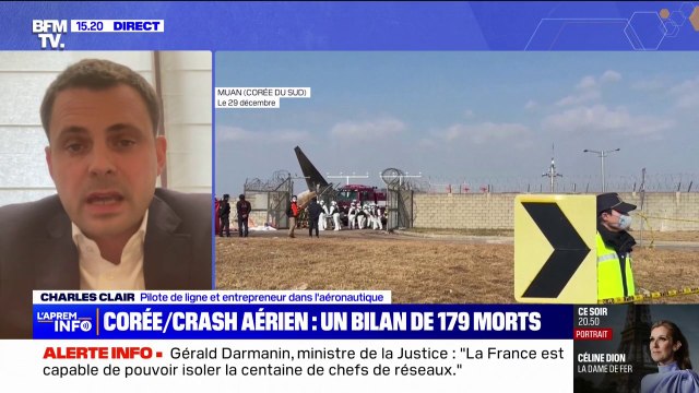 Crash en Corée du Sud: Un impact entre un oiseau et un aéronef, ça arrive à des centaines d'avions tous les ans , explique Charles Clair, pilote de ligne et entrepreneur dans l'aéronautique