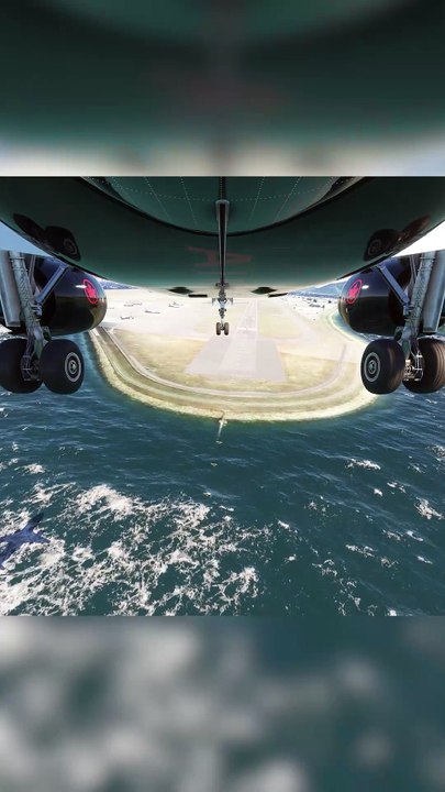 Dangerous Arrival: Air Canada A320 at Hong Kong International Airport (HKG), Hong Kong, China #crash #crash #aviation #fly #flying #flyinglovers #flight #aviationlovers #beamngdrive #Japan #USA #Canada