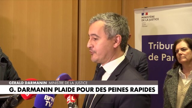 Gérald Darmanin :«La rapidité de l’exécution des peines n’est pas au rendez-vous», dénonce le ministre de la Justice