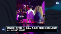 Cazan de fiesta en Dubái a Jude Bellingham junto a Alphonso Davies