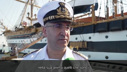 Comandante: "L'Amerigo Vespucci incarna i valori dell'Italia"