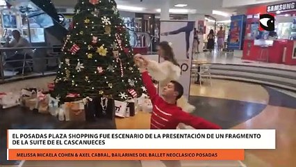 El Posadas Plaza Shopping fue escenario de la presentación de un fragmento de la Suite de El Cascanueces