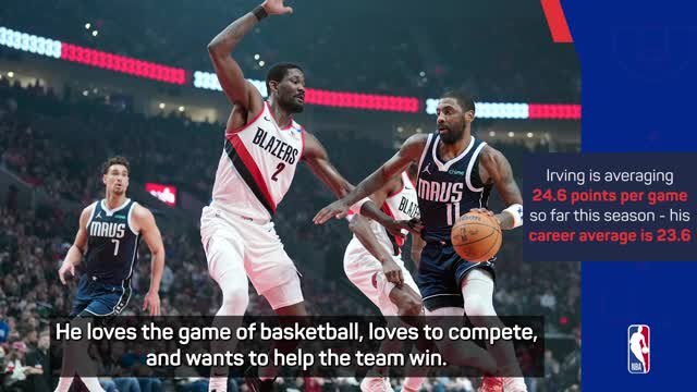 Competitive Irving is the Mavs leader - Kidd