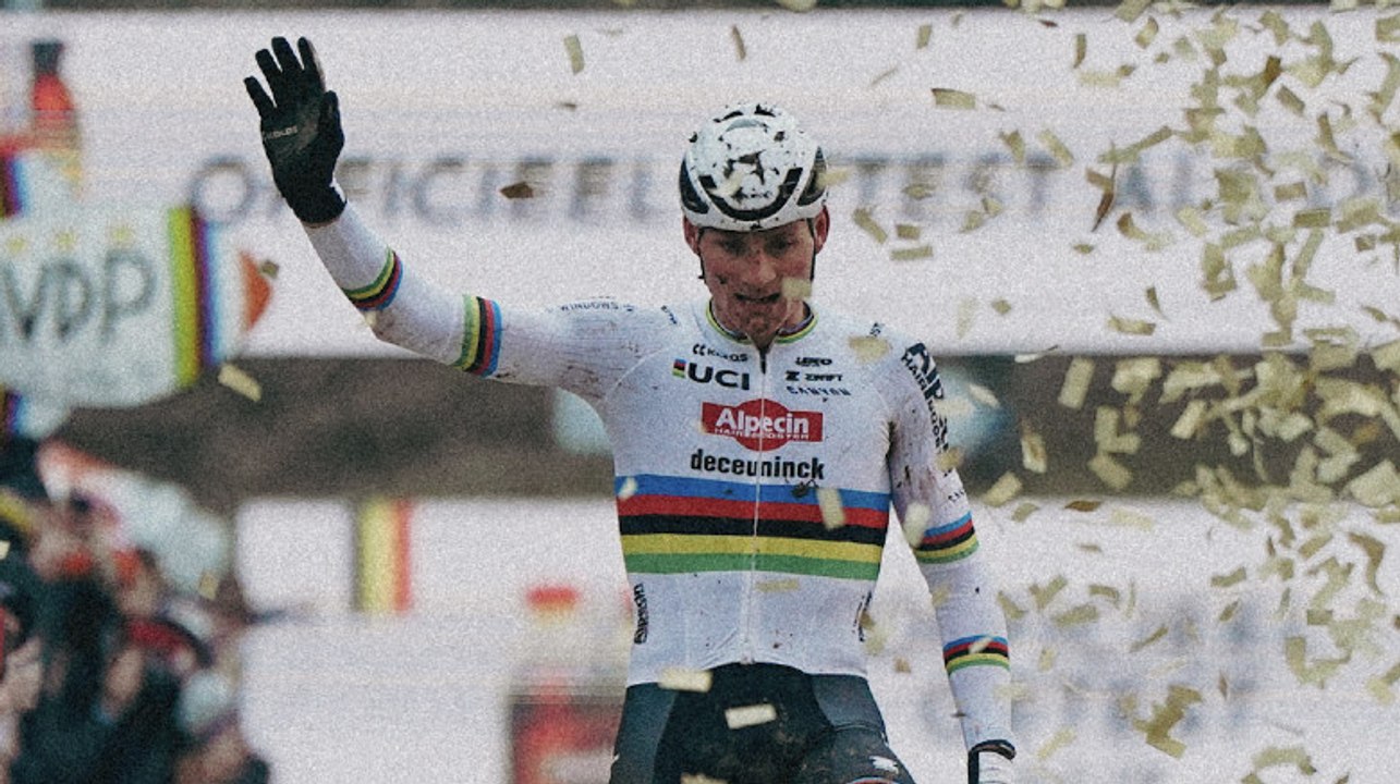 Cycling - UCI Cyclo-Cross World Cup 2024 - Mathieu van der Poel wins in France, Besançon